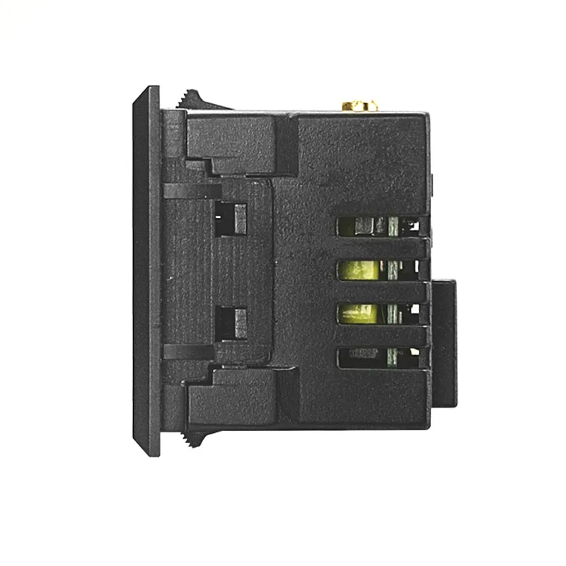 Black/White  5V 2.1A Card-type dual USB power socket embedded USB desktop socket DC charging power socket module