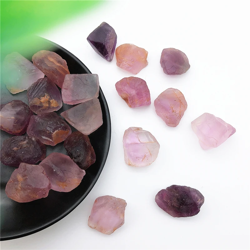 1pc Natural Purple Fluorite Quartz Crystals Raw Gemstones Rough Irregular Reiki Healing Stones Natural Stones and Minerals