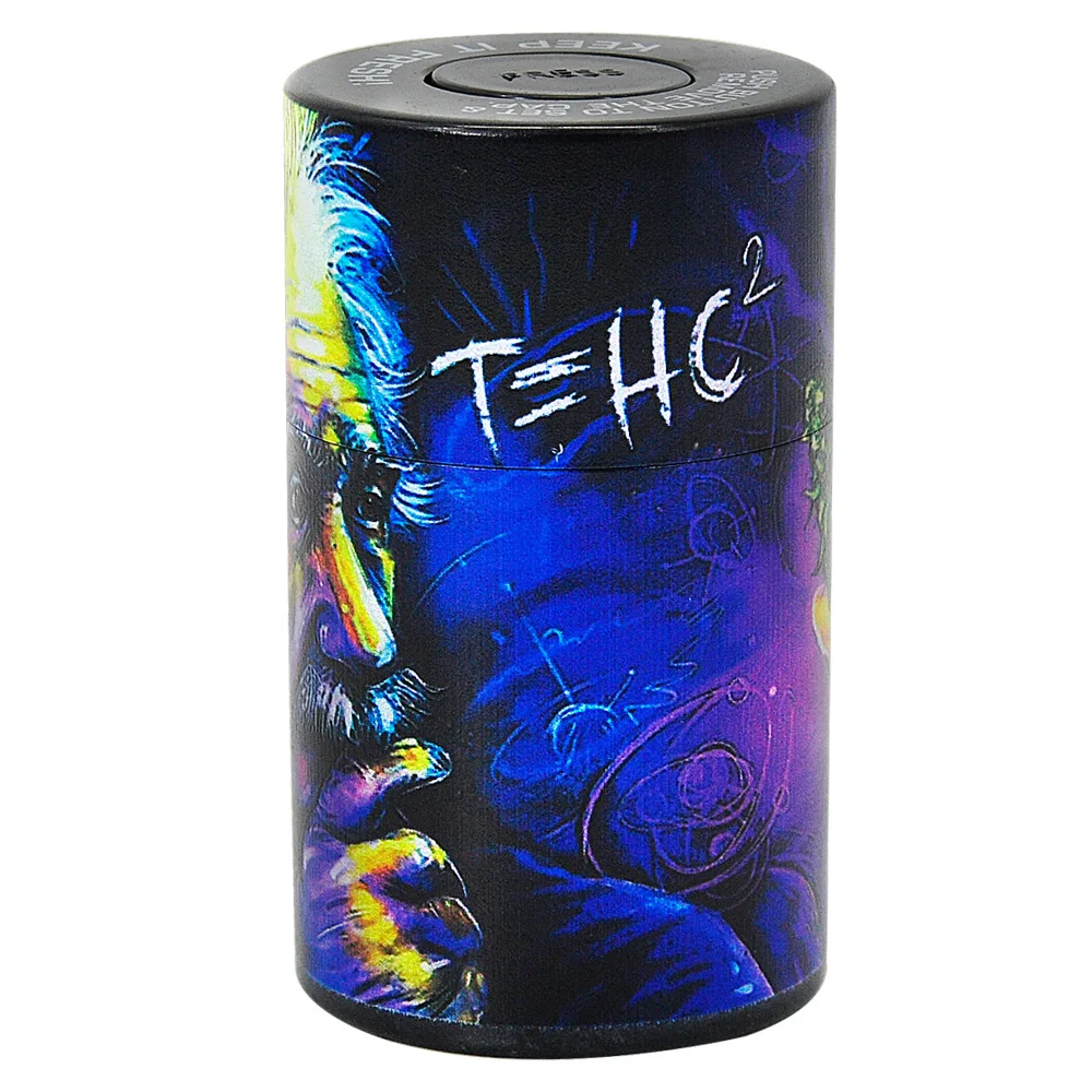 Plastic Airtight Stash Jar Tobacco Herb Storage Case Seal Portable Storage Container For Dry Coffee