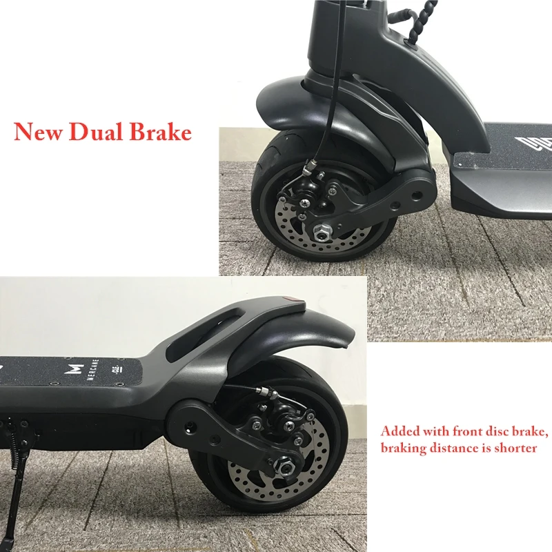 EU Stock Mercane WideWheel PRO Foldable Smart Electric Scooter 1000W Dual Motor Disc Brake Hoverboard Electric Skateboard Adult