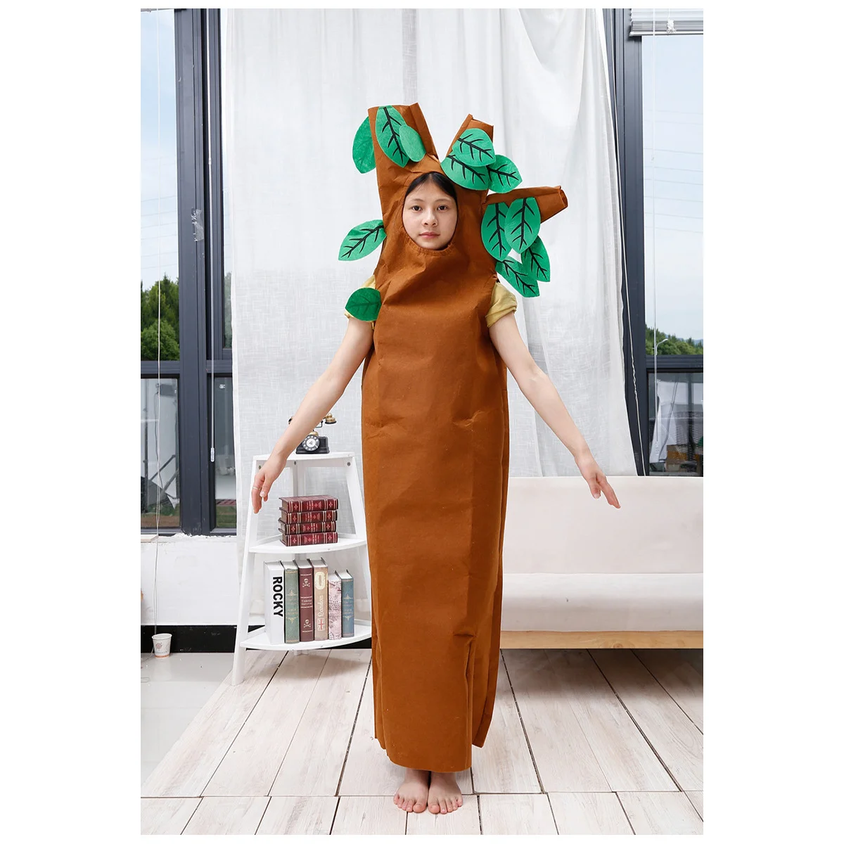 Combinaisons de cosplay mignonnes pour enfants, arbre à pain, arbre créatif, scène pour adultes, mode pour enfants, nouveau cosplay pour garçons et filles, Biovalley 303