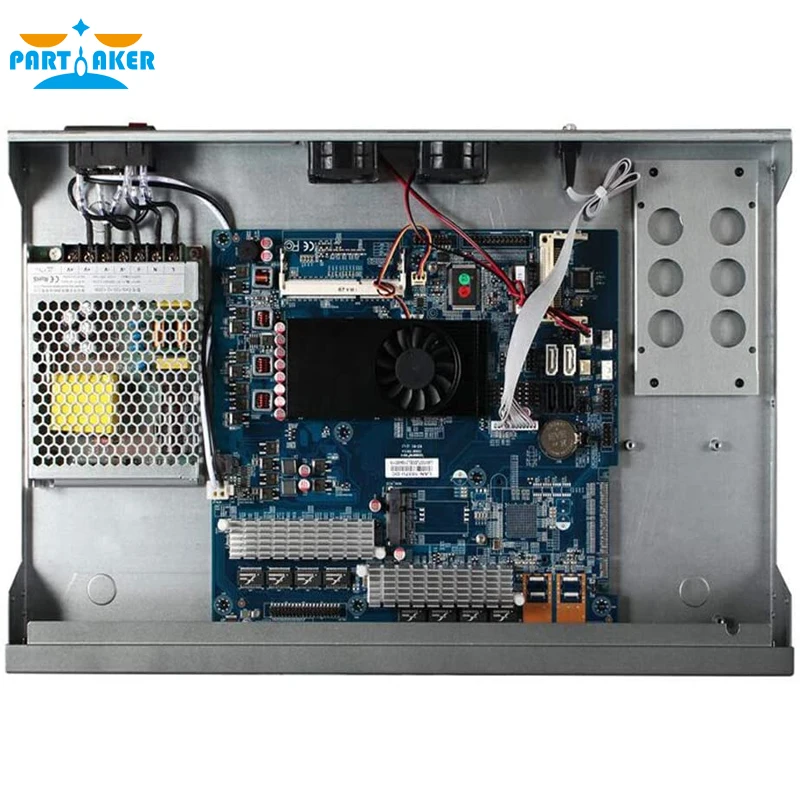 Parceiro-Servidor Roteador Gigabit Ethernet, Appliance Firewall, R14, 8 * Intel 82574L, VPN, i3 2350M, processador i5 2520M