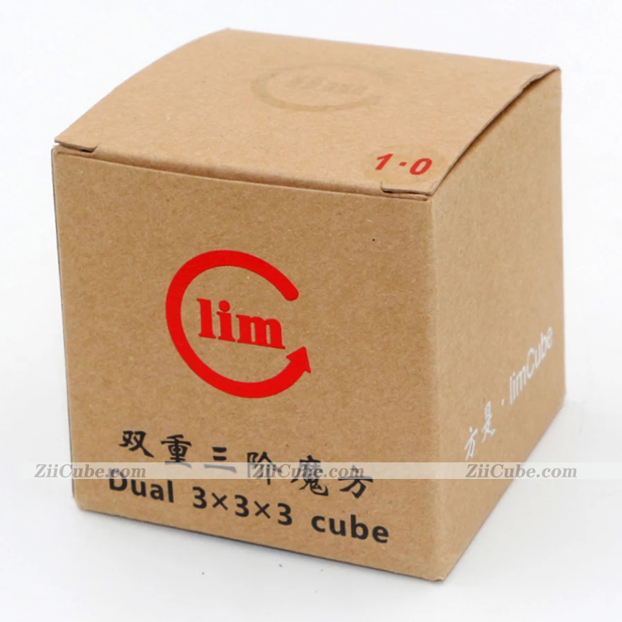 FS LimCube 3x3x3 المزدوج مكعب 1.0/2.1/2.2/3.1/3.2 ملصق متعددة ماجيك لغز 3x3 التعليمية الدماغ دعابة المنطق لعبة Cubo Magico