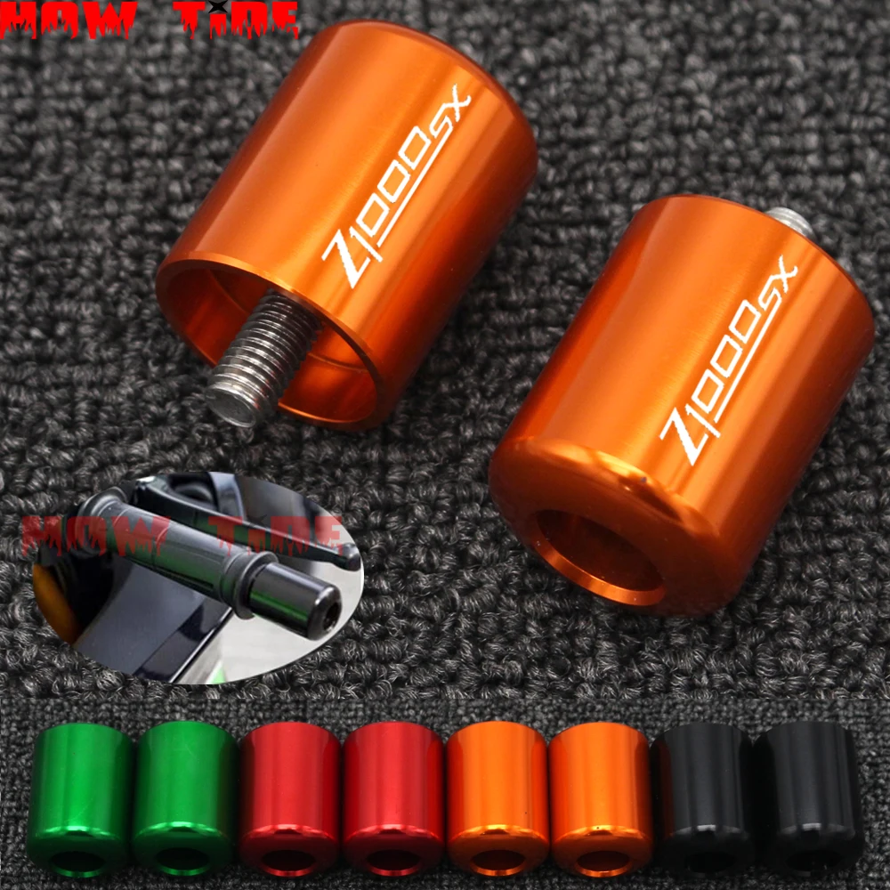 

Motorcycle Accessories CNC Handlebar Grips Bar Ends Cap Slide For Kawasaki Z1000 SX Z1000SX/Tourer 2017-2018