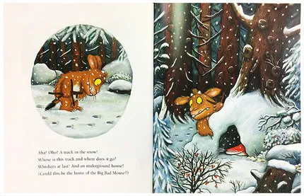 Imagem -04 - Gruffalos Criança Julia Donaldson Original Inglês Livro de Imagens Livro Infantil História o