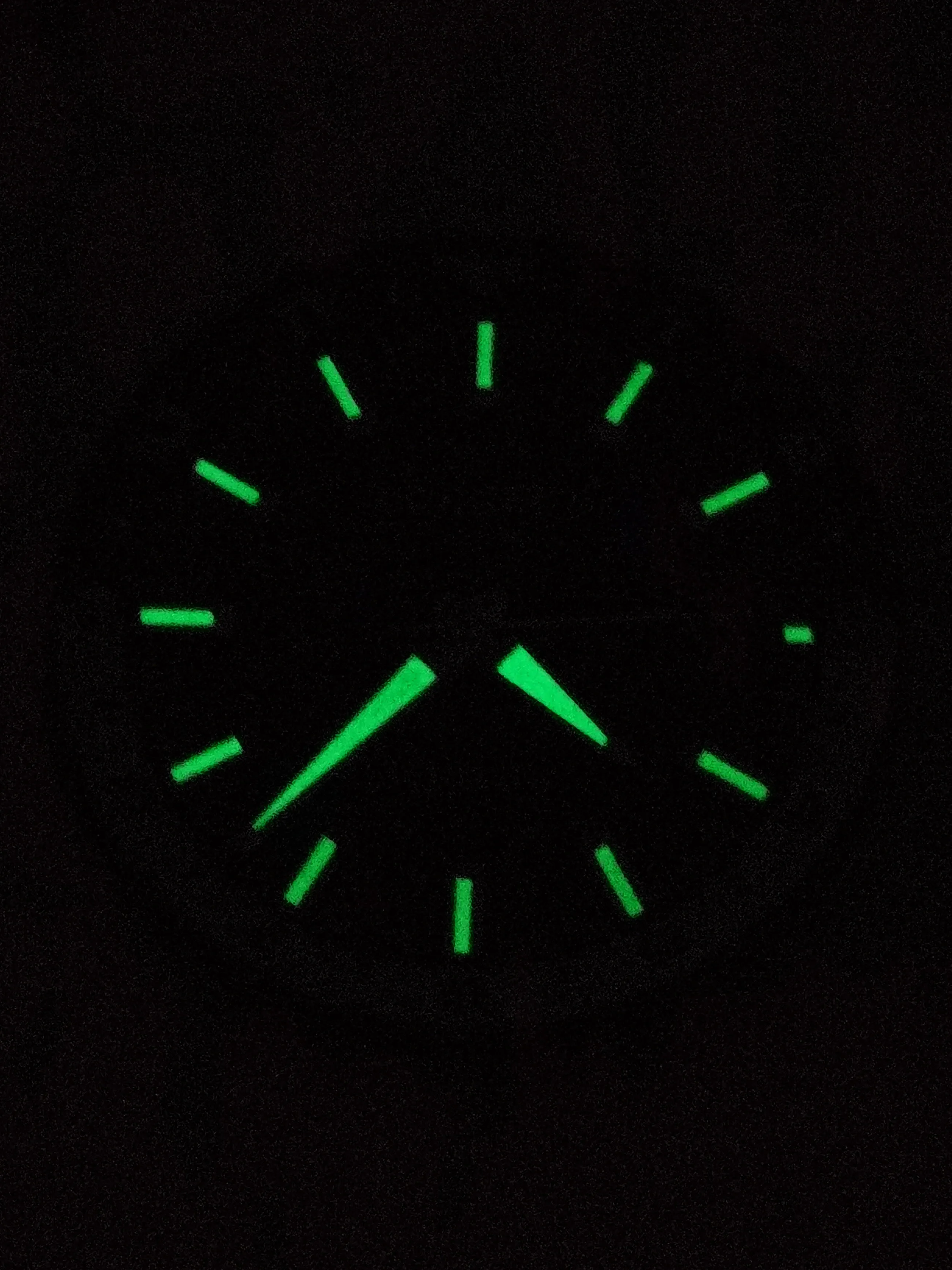 New Watch Part 36.8MM Dial Add Hands Green Luminous Fit NH35 Automatic Movement
