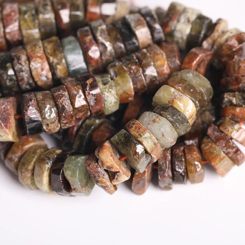 Full Strands Freeform Natural Agates Stone Slice Slab Loose Beads Pendant Necklace Women Fine Jewelry DIY EF-CT-320AMDE