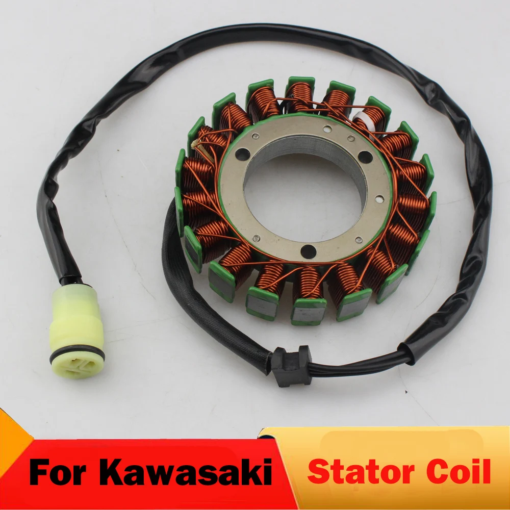 

For Kawasaki ZX600 Ninja ZX-6R 2000-2002/2005 ZZR600 ZX600 ZX636 Ninja ZX-6R 21003-1358 Motorcycle Generator Magneto Stator Coil