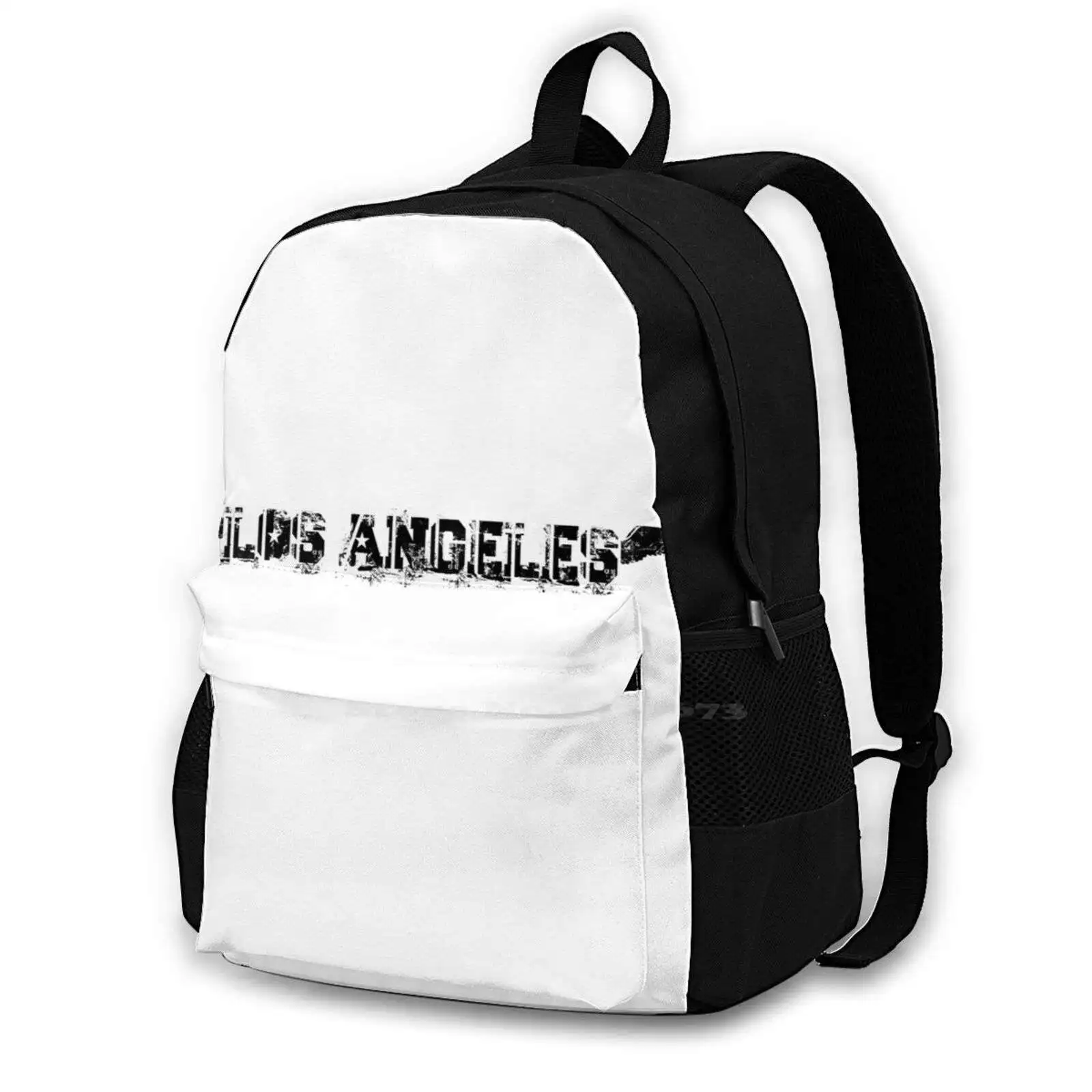 Los Angeles 3d Print Design Backpack Casual Bag Cali California Los Angeles Angeles Angel Angels Lax Creative Designs By