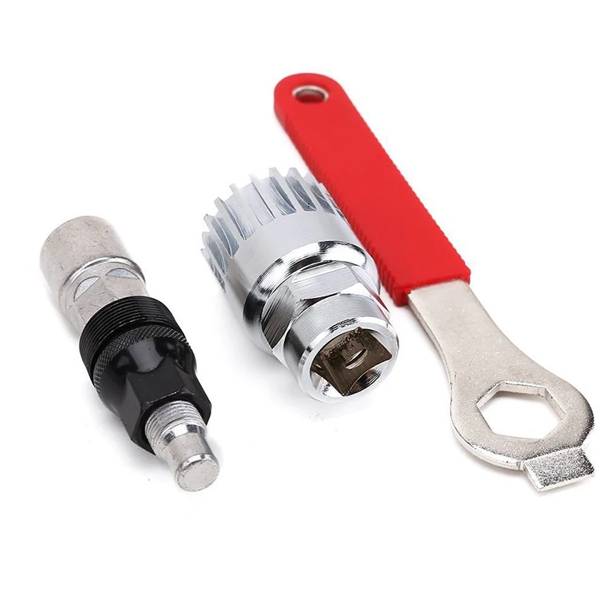 Professional Bike Fahrrad Zyklus Kurbel Extractor Puller Bottom Bracket Remover Entfernung Spanner Reparatur Tools Kit für Mountainbike