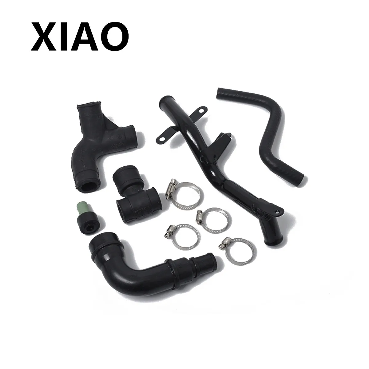 

10PCS Engine Part Crankcase Breather Vent Hose Pipe Kit For VW Passat B5 AUDI A4 A6 Skoda 1.8T 06A103213F 06B103221P 035103245G