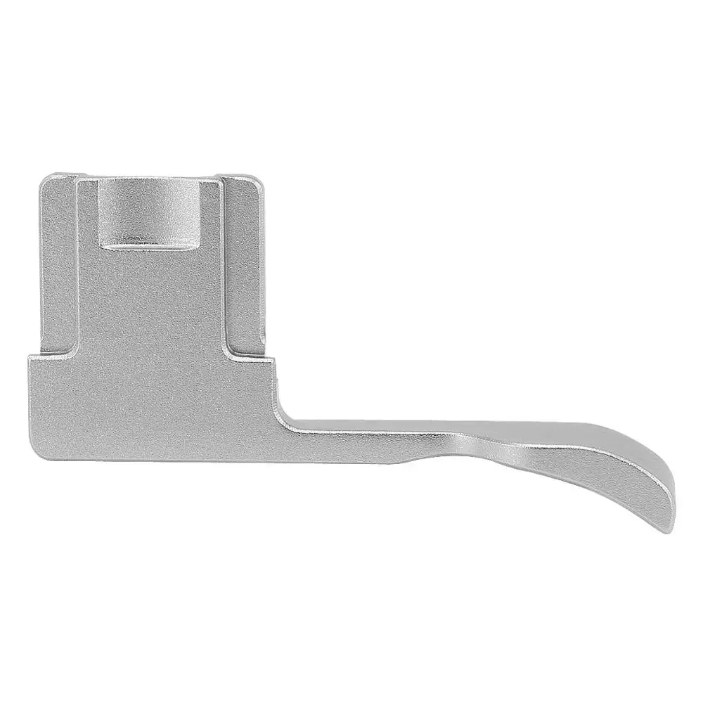 Haoge THB-GR3S معدن الحذاء الساخن الإبهام حتى بقية اليد قبضة لريكو GR III GRIII GR3 كاميرا الملحقات الفضة