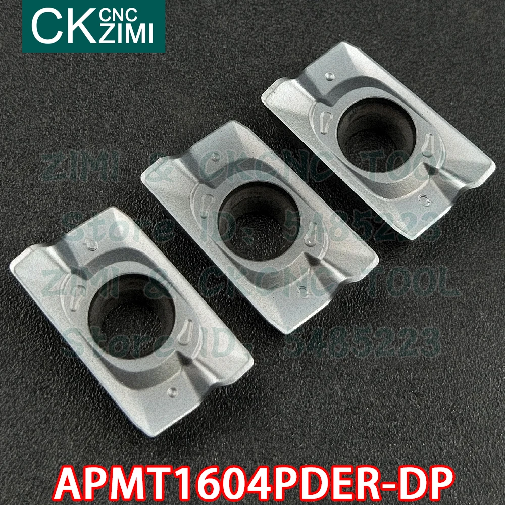 APMT1604PDER-DP ZM2125 APMT 1604 PDER DP ZM2125 карбидные вставки фрезерование вставляет инструменты CNC металлический токарный станок Индексируемые инструмент...