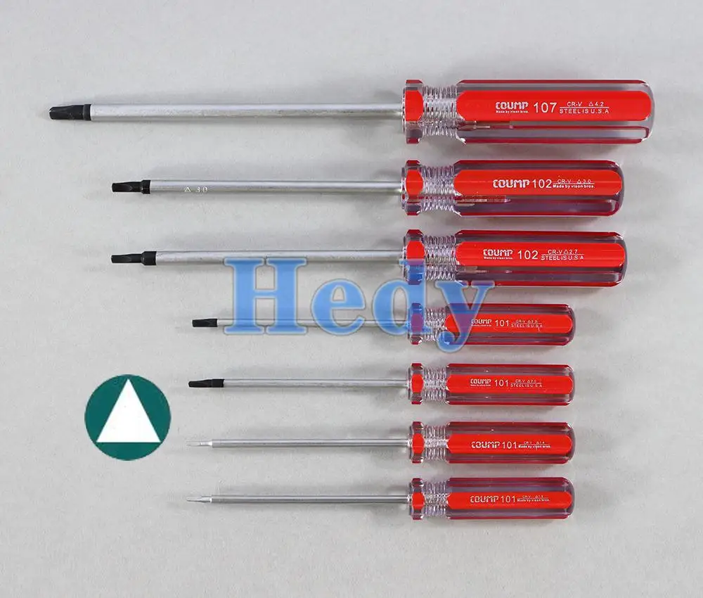 21PCS 삼각 드라이버 휴대용 논슬립 고무 PS5 XBOX 핸들 가정용 수공구 1.4/1.8/2.0/2.3/2.7/3.0/4.2 mm