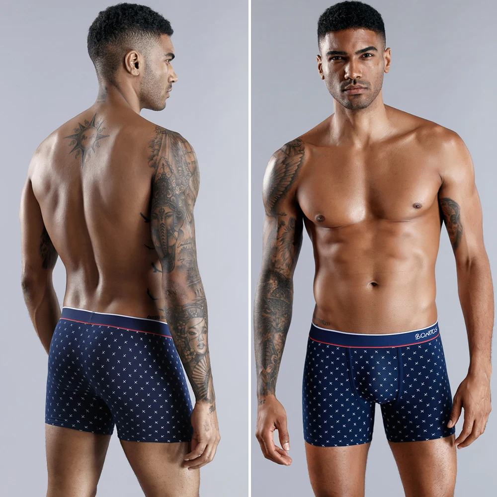 Mens Boxer Shorts Men\'s Boxers Panties Man Underwear Men Underpants Calecon Homme Cotton Boxershorts 2020 Brand Sexy