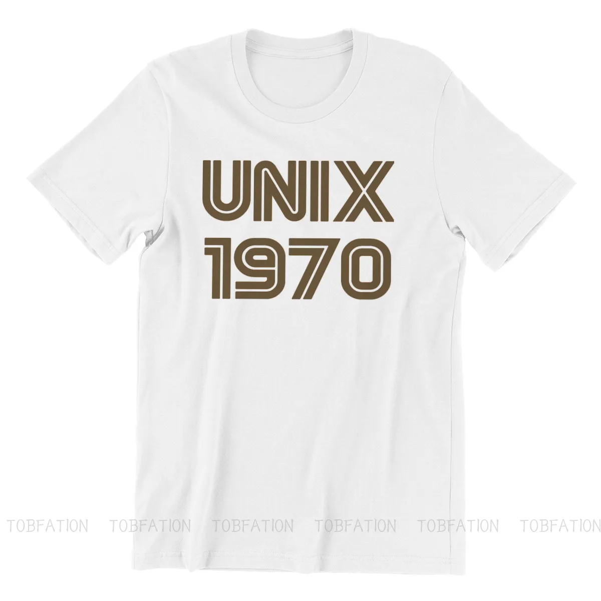 Linux Operating System Tux Penguin Pure Cotton TShirt Unix 1970 Elegant T Shirt Oversized Men Tee Shirt Printing Big Sale