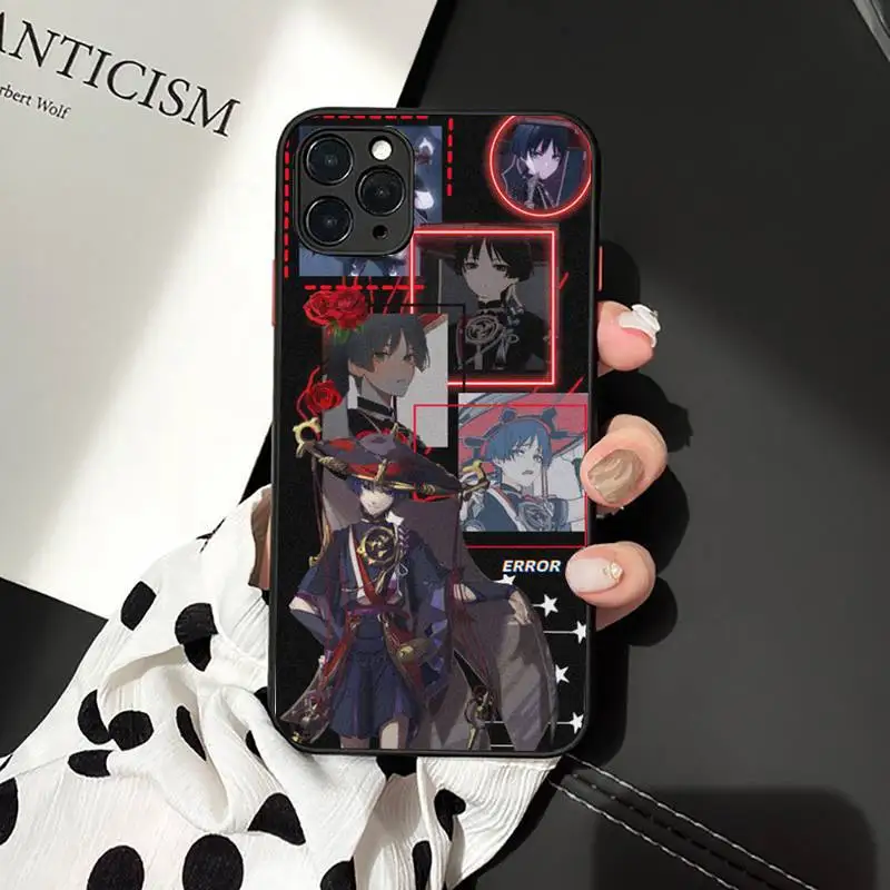 Scaramouche Genshin Impact Phone Case for iPhone 11 12 13 mini pro XS MAX 8 7 6 6S Plus X 5S SE 2020 XR case