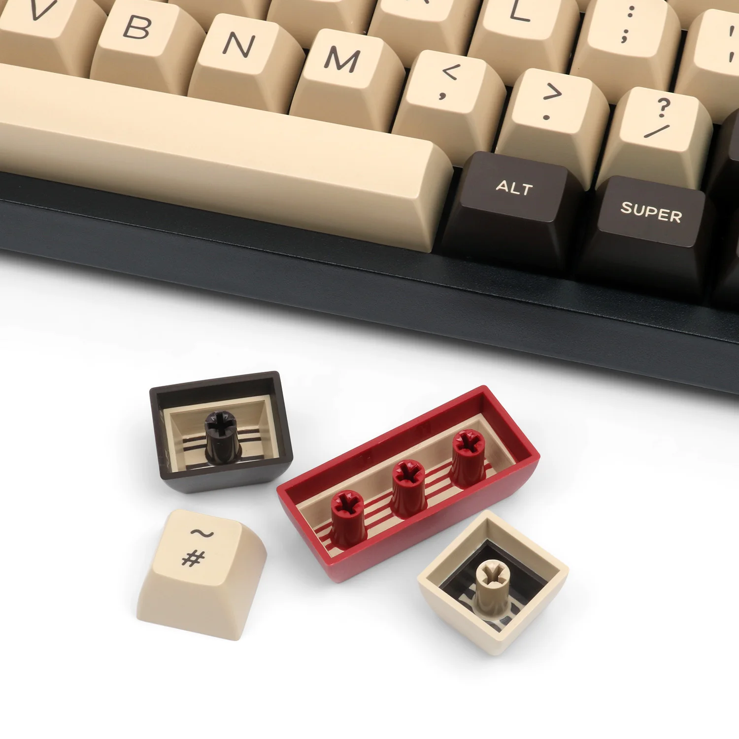 Imagem -04 - Domikey-western World Doubleshot Abs Keycap Perfil SA 169 Teclas para Teclado Mecânico