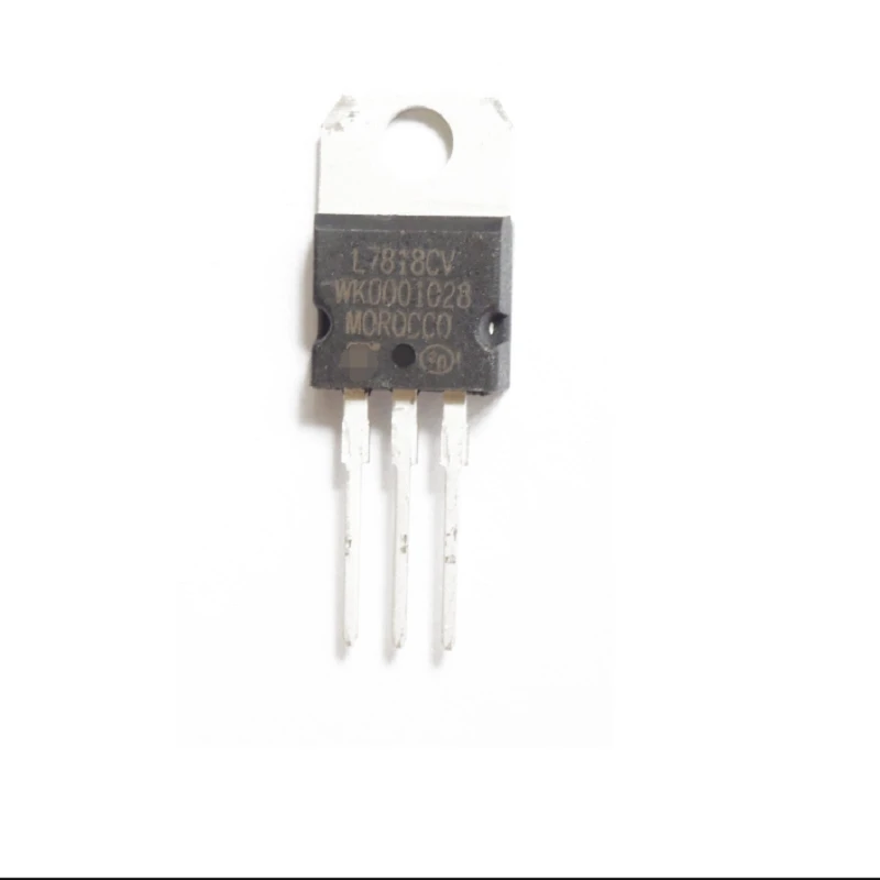 

300PCS/LOT L7818 L7818CV LM7818 three-terminal voltage regulator TO-220 New original spot hot sale