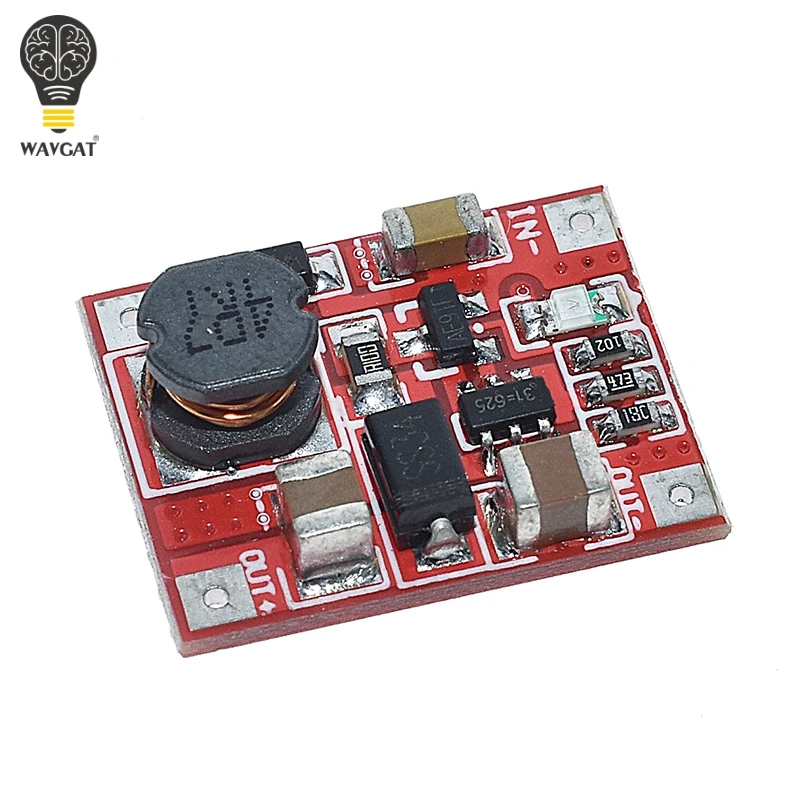 DC-DC Boost Modulo di Alimentazione del Convertitore Booster Step Up Circuit Board 3V a 5V 1A Massima Efficienza del 96% ultra Piccolo WAVGAT