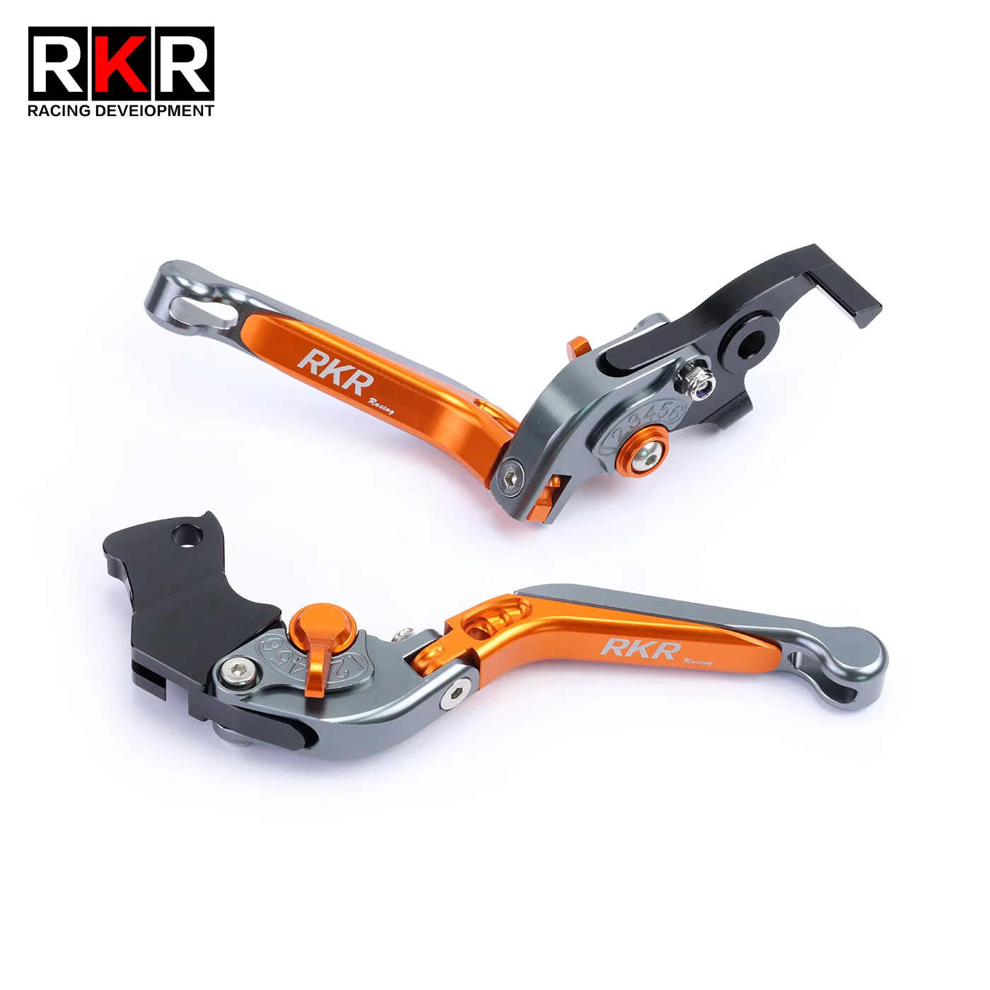 Motorcycle Adjustable Brake Clutch Levers Motocross CNC Retractable Extended Handle Lever For KTM 250Duke RC390 Duke 250 RC 390 3