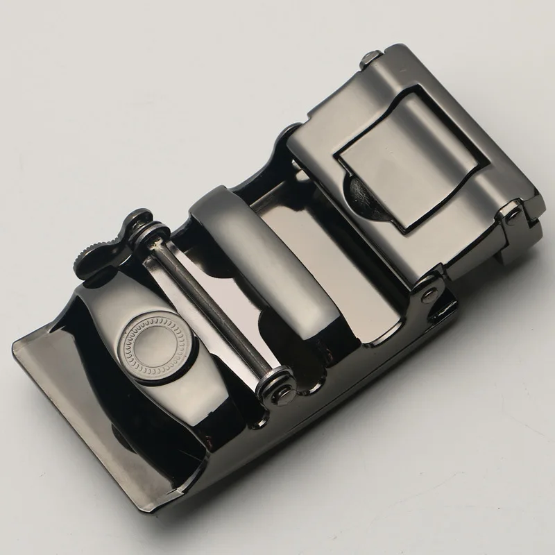 Fashion Men\'s Business Alloy Automatic Buckle Unique Men Plaque Belt Buckles for 3.5cm Ratchet Men Apparel Accessories G1-65