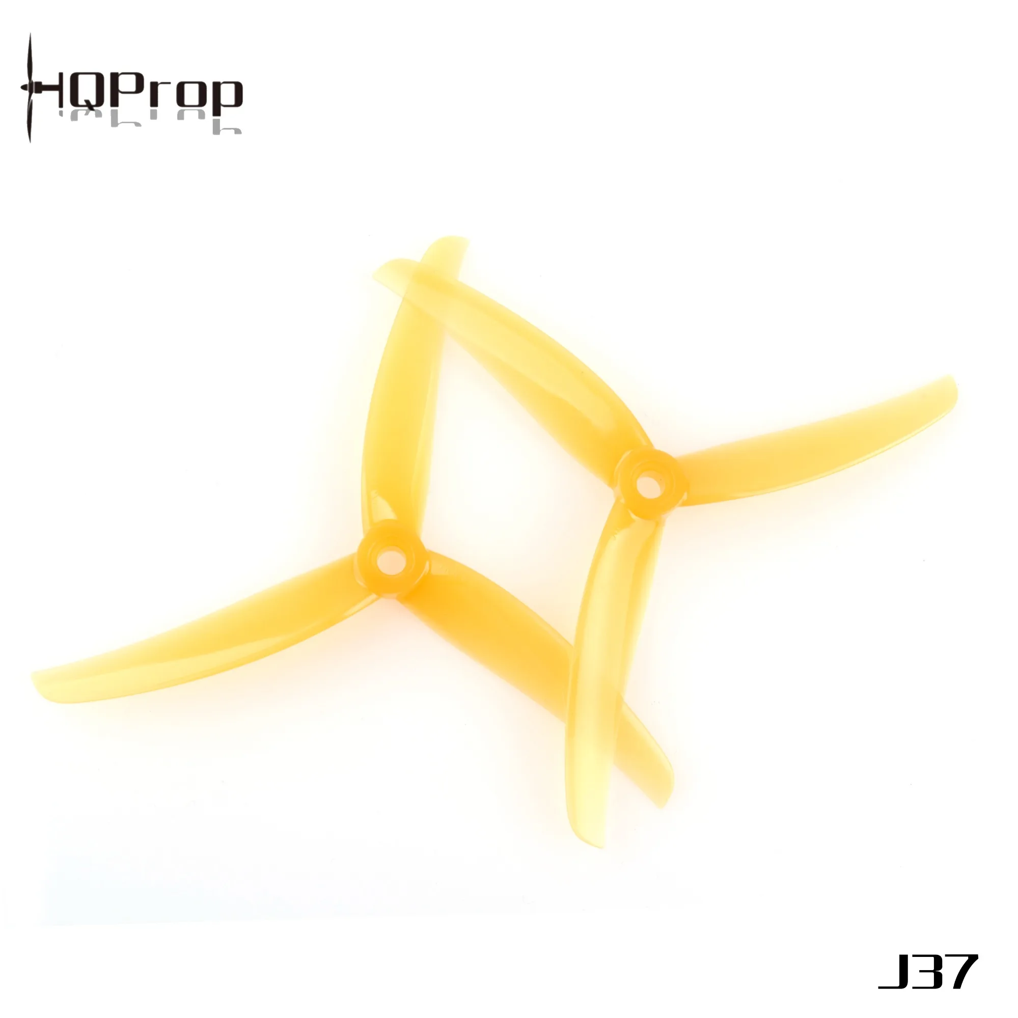 HQProp Juicy  J37 (2CW+2CCW)-Poly Carbonate 3-Blade PC Propeller for RC FPV Racing Freestyle 5inch Drones Replacement DIY Parts