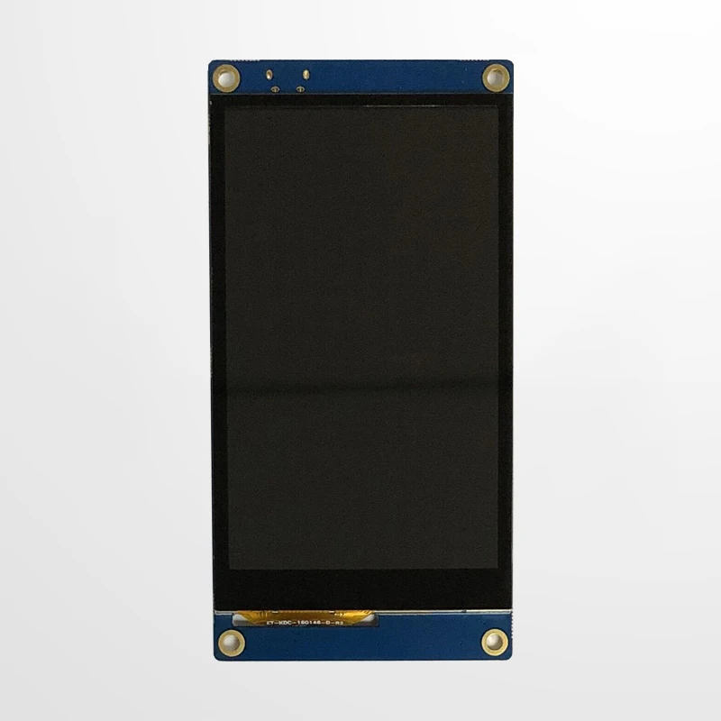 4.0 بوصة 480*800، ST7701S، زاوية عرض كاملة، واجهة RS232 أو RS485، IPS LCD مع لوحة لمس سعوية ولوحة UART