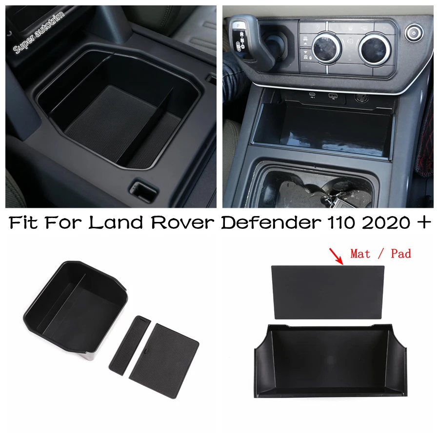 

Central Control Storage Box Armrest Container Holder Tray For Land Rover Defender 110 2020 - 2022 Interior Modified Accessories