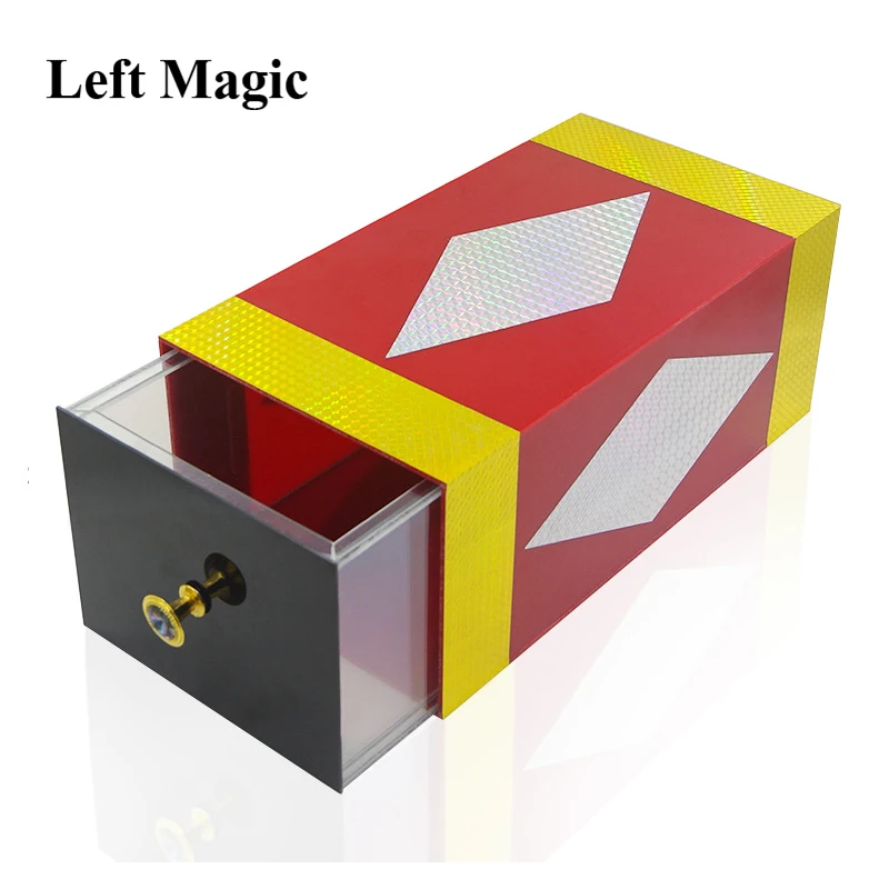 Drawer Box (Acrylic) Transparent Magic Tricks Production Items Box Appearing Magia Magician Stage Illusions Gimmick Props