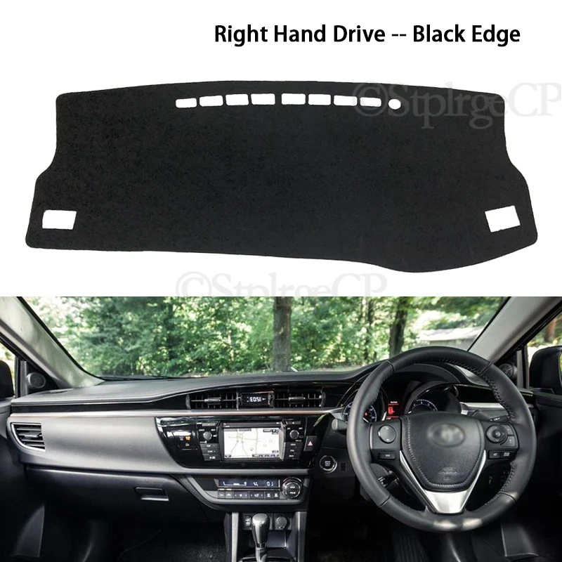 for Toyota Corolla E170 E160 2014 2015 2016 2017 2018 Anti-Slip Mat Dashboard Cover Pad Sunshade Dashmat Carpet Accessories Rug