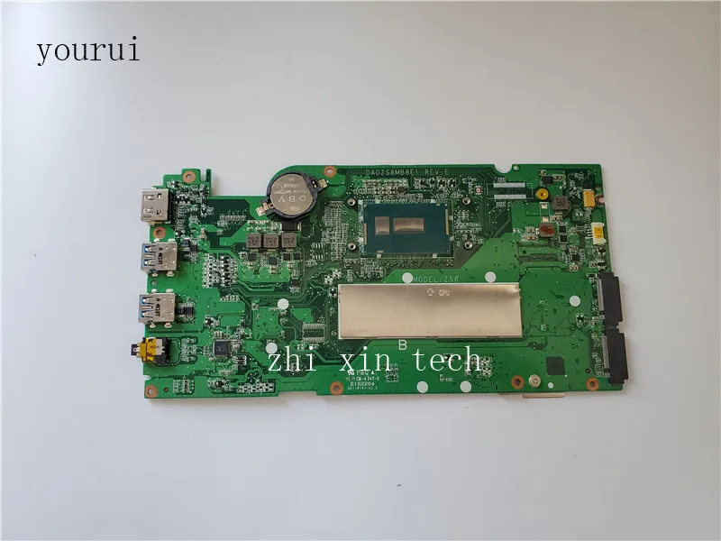 yourui High quality For Acer aspire R7-371T Laptopmotherboard DA0ZS8MB8E1 NBMQP1100B NB.MQP11.00B  Processor i7-5500u Tested