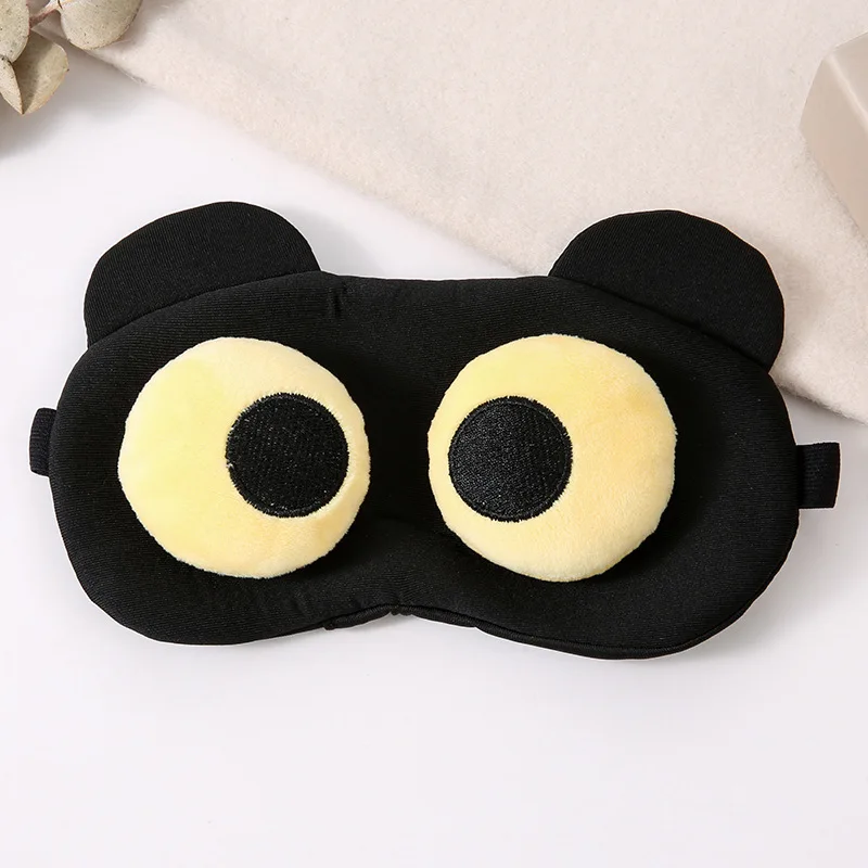 1PC Sleeping Eye Mask For Kids Sleep Plush Eye Mask Relaxation Suitable for Travel Family Party Toys Gift Cute Dropshipping