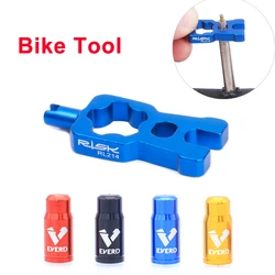 RISK 4 IN 1 Bicycle Valve Tools Wrench Multifunction Presta Valve Core Disassembly Installation Tool For MTB Road Bike