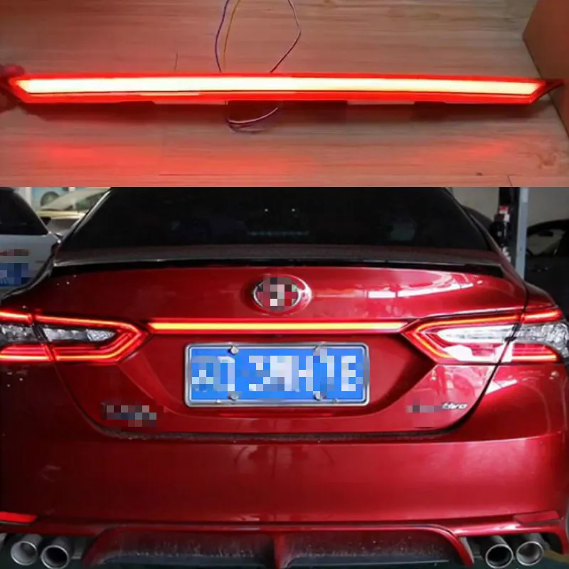 

Rear Bumper trunk Tail Light for Toyota Camry Aurion 2018 2019 LED Taillight Reflector Brake Lamp Warning turn Signal light