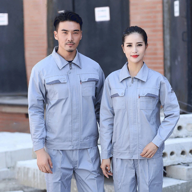 

Anti-static Working Suit Coverall Men Women Electric Workshop Repair Factory Labor Work Clothes Uniform Mechanic Work Clothing5x