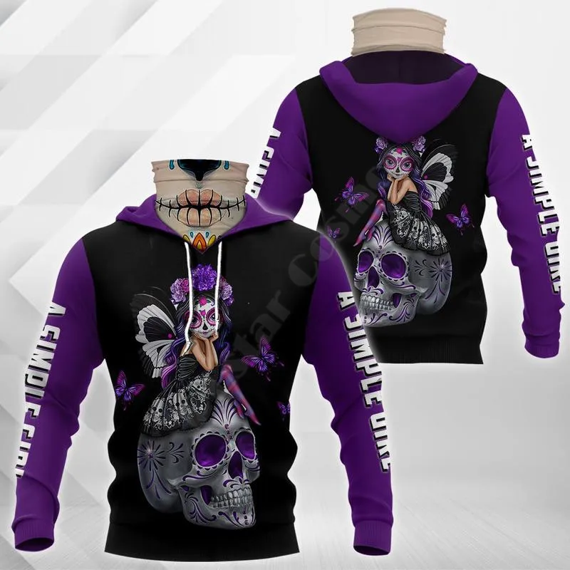 Skull 3D Printed Hoodies Harajuku Fashion Sweatshirt Women Men Casual Pullover Hoodie Mask Warm Drop Shipping 02