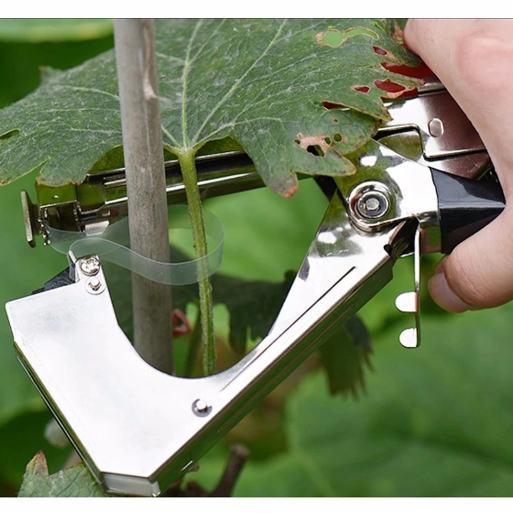 Onnfang Garden Plant Branch Hand Tying Binding Tool Tapener Tapes For Vegetable Grape Tomato Cucumber Pepper Flower