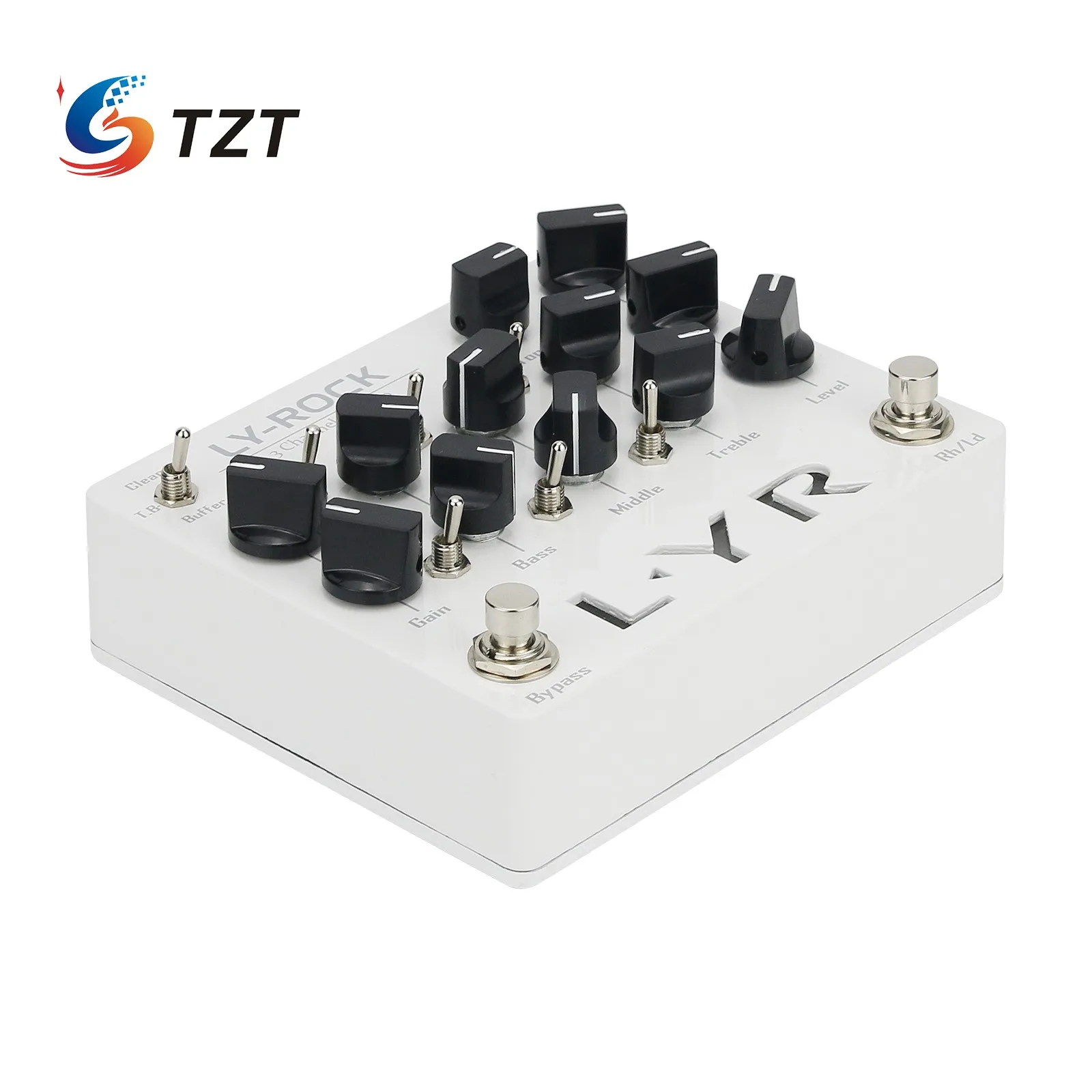 Гитарные аксессуары TZT для KSR Ceres, 3-канальный предусилитель для посадки, предусилитель тона, чистый ритм, отключение