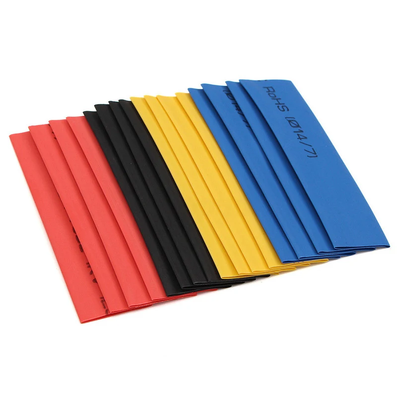 Funda de aislamiento termorretráctil para coche, kit de tubo retráctil para Cable eléctrico, 560 piezas