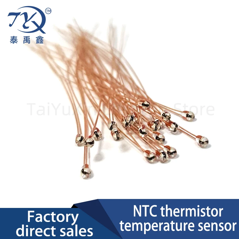 10PCS MF51 Glass Package Thermistor 10K50K100K DIY 3D Printer Sensor High Temperature Detection