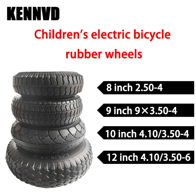 Children Electric Car Rubber Tires children Electric Vehicle Pneumatic Wheels karting Inflatable Tires Baby Cars Wheels For Toy Parts Accs AliExpress
