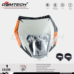 DSMTECH Headlight Headlamp With Sticker For KTM SX F EXC XCF SMR 2014 2015 2016 Motorcycle Dirt Bike MX Enduro Supermoto