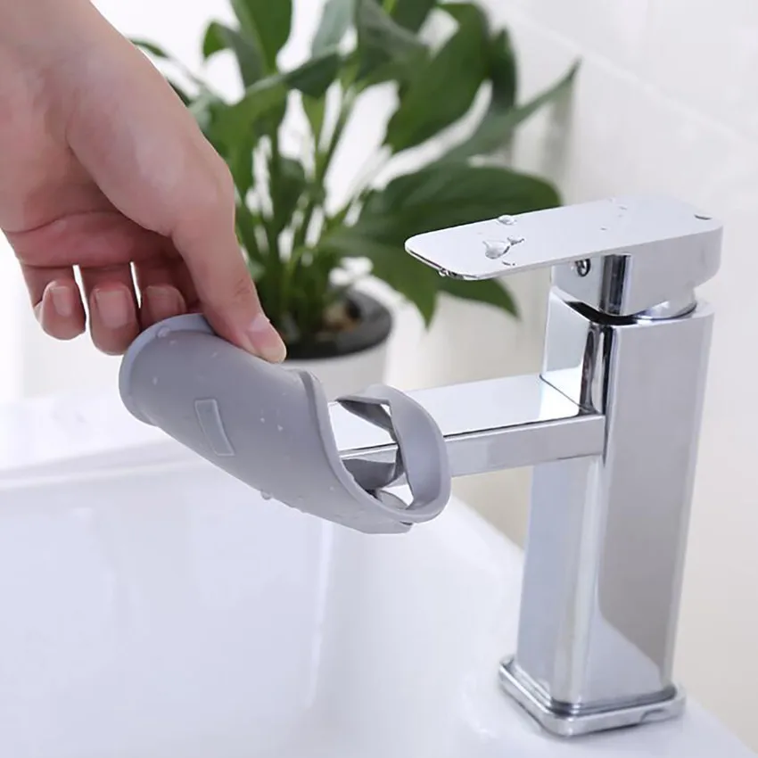 1PC Bathroom Faucet Extenders Children\'s Hand-washing Device Extender Household Kitchen Faucets Water Nozzle Extender Supplies