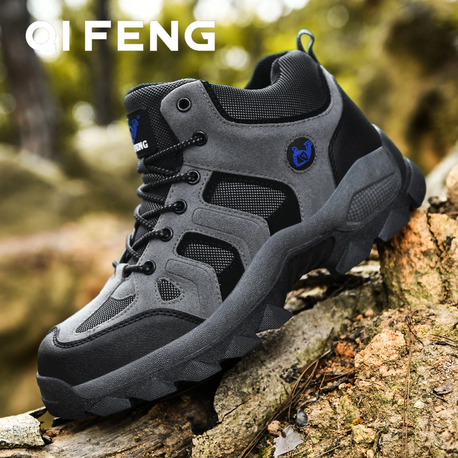 Winter Summer Hiking Boots Men Trekking Shoe Outdoor Shoes Woman Fur Sneakers Hiking Shoes Women Climbing Boots Hunting Boots