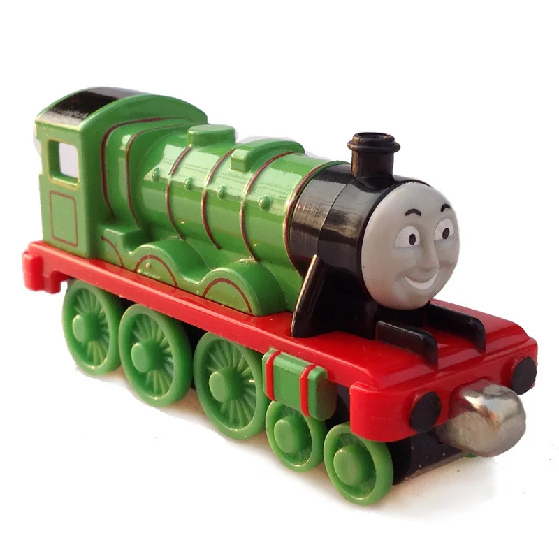 きかんしゃトーマス　おもちゃ 合金のおもちゃきかんしゃトーマス車番号 3 ヘンリー機関車列車