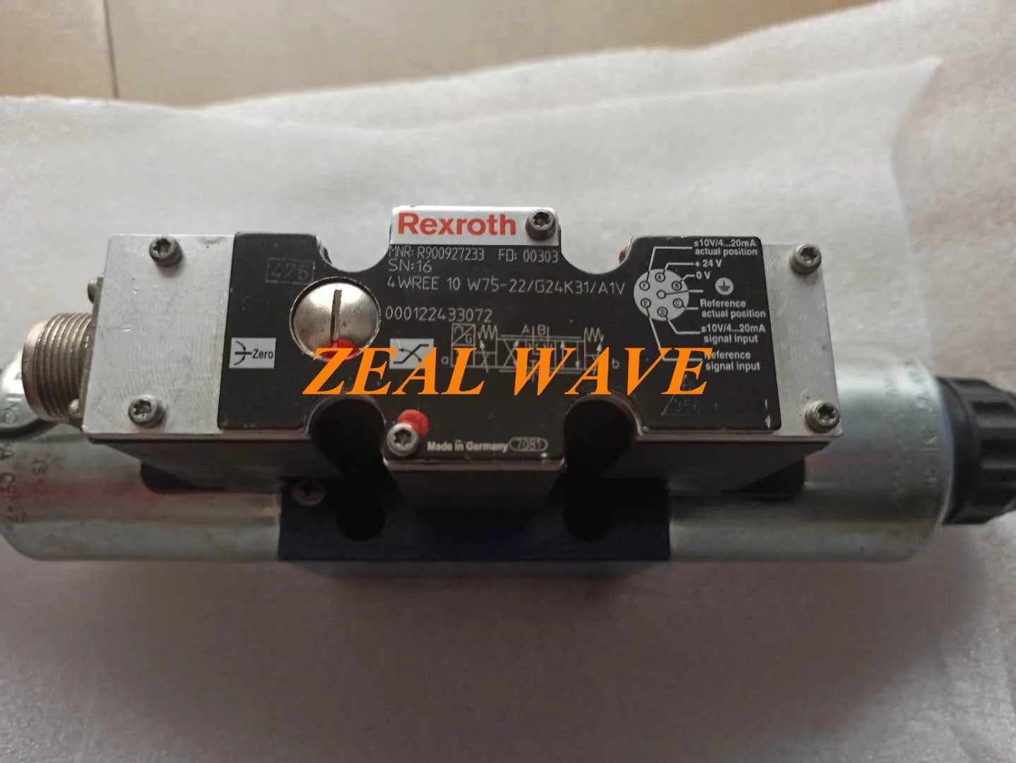 4WREE 10 W75-22 G24K31 A1V Rexroth Proportional Valve R900927233 Price Negotiation