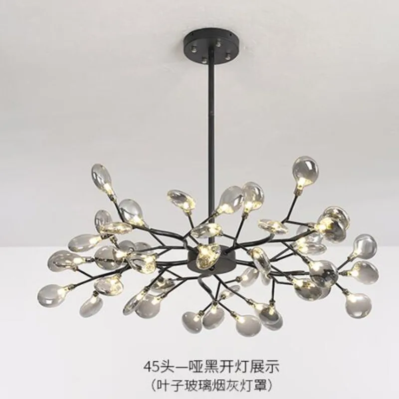 

Postmodern Firefly Tree Branch Chandelier Light Stylish for Kitchen chandeliers Living Room Indoor Decor Designer Hanging Lights