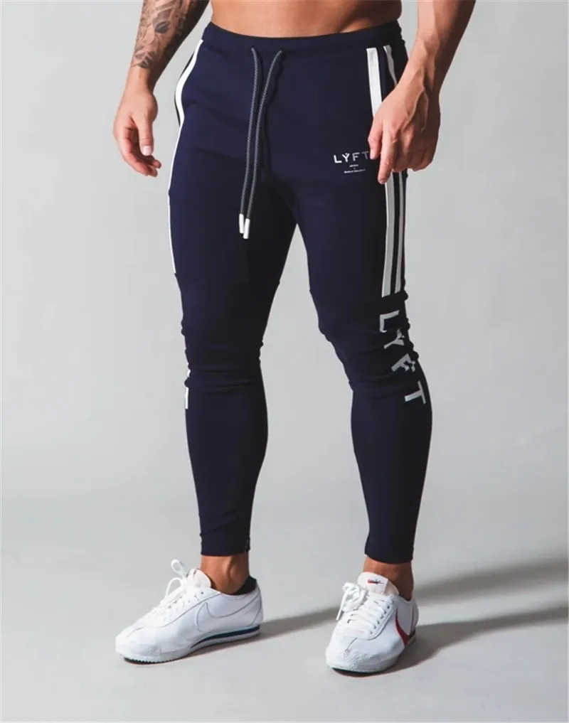 JAPAN&UK Jogging Pants Men Sport Pencil Pants Mens 2 LINE Bodybuilding Joggers Gym Trousers Running Pants Men Sweatpants