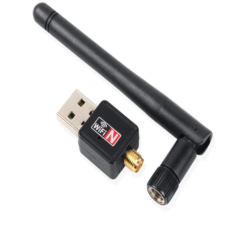 

USB Wifi Adapter 2dbi 150Mbps Wi fi Adapter 2.4 ghz Antenna USB Ethernet PC Wi-Fi Adapter Lan Wifi Dongle AC Wifi Receiver